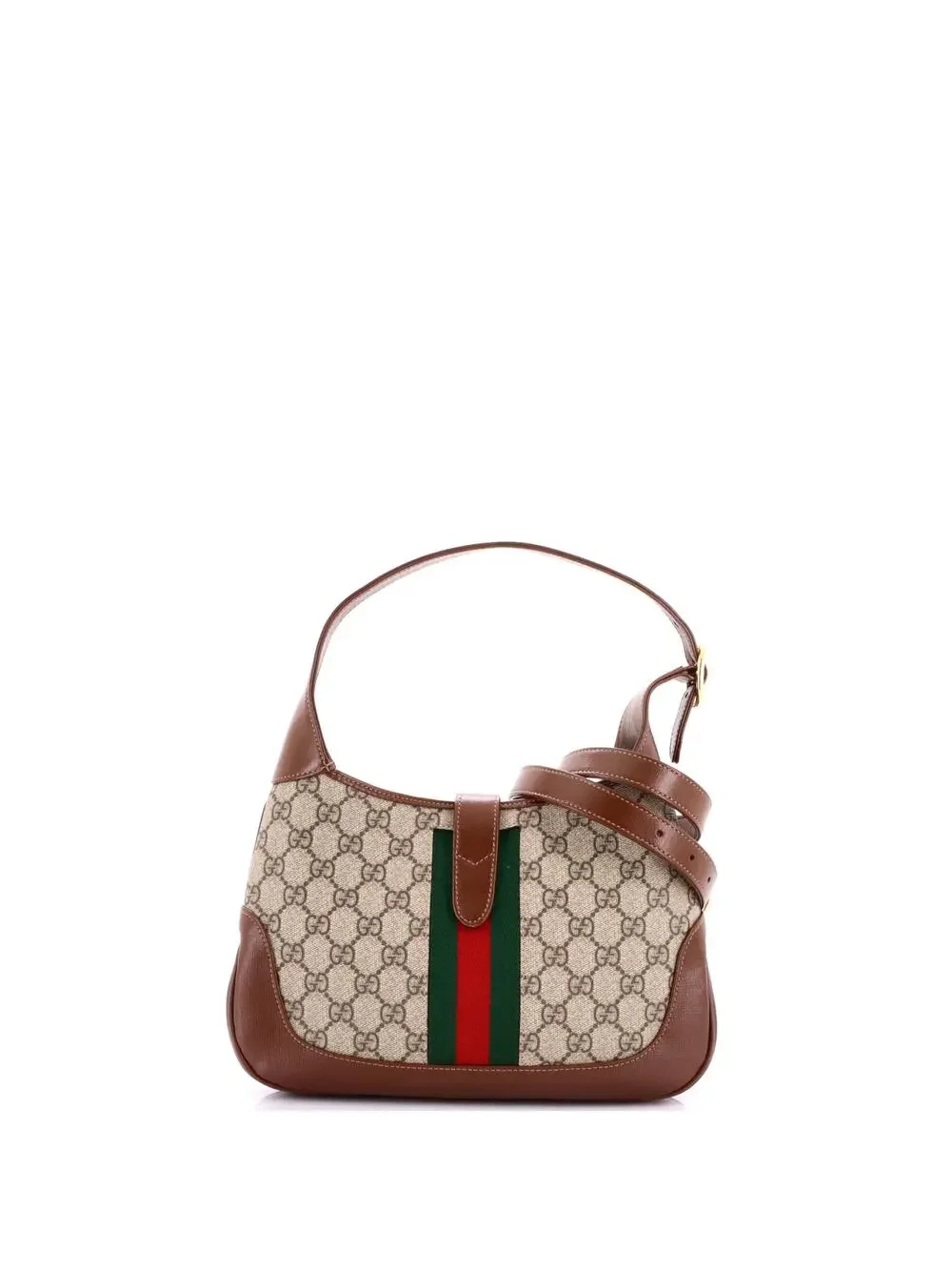 Gucci Jackie Hobo Gg Coated Canvas #337318G22B